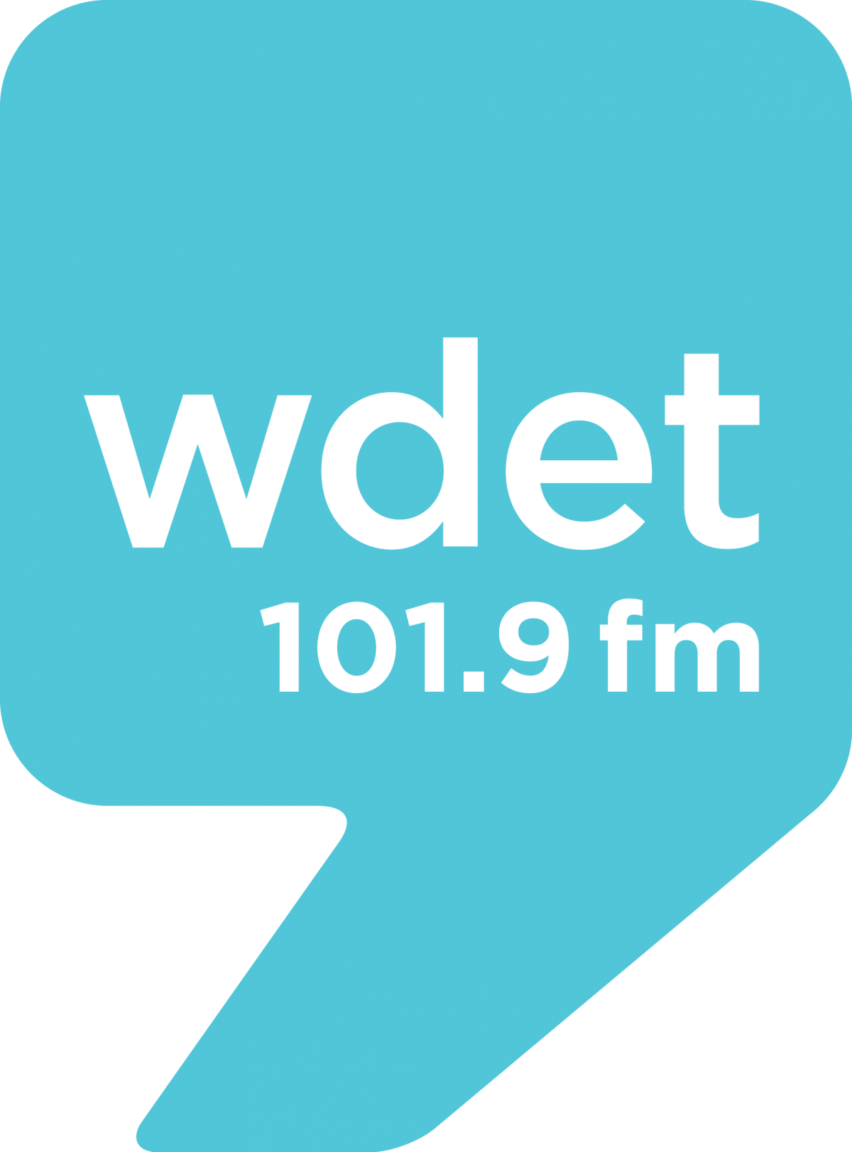 WDET Logo - Blue
