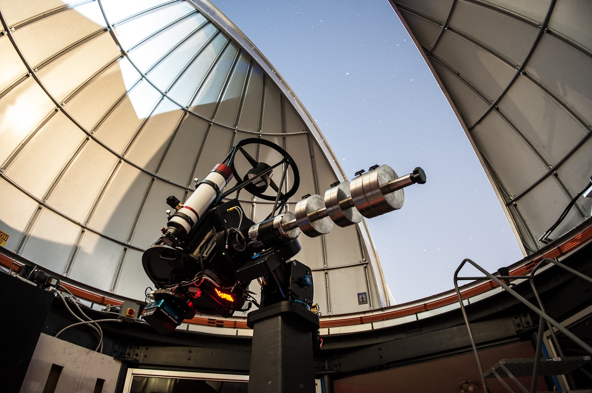 Three new telescopes, architectural changes in the viewing space, a new dom...